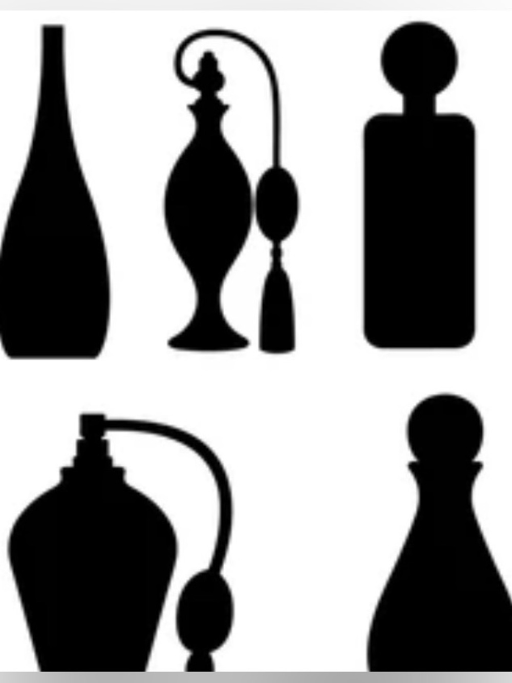 Perfume Bottle Air Fresheners Set (2 Randomly Selected)